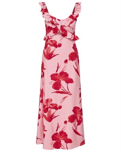 Only - ONLHyaci Frill Kjole - Pink Icing